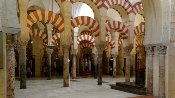 In der Mezquita in Cordoba