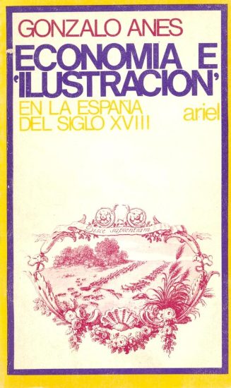 Tapa de "Economia e ´Ilustración´ en la España del siglo XVIII"